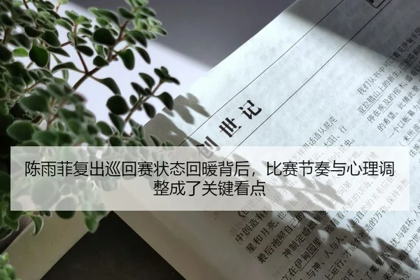 陈雨菲复出巡回赛状态回暖背后，比赛节奏与心理调整成了关键看点